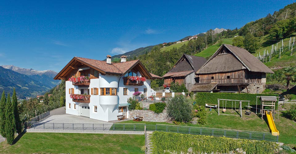 Der Obereggerhof in Schenna bei Meran, Südtirol