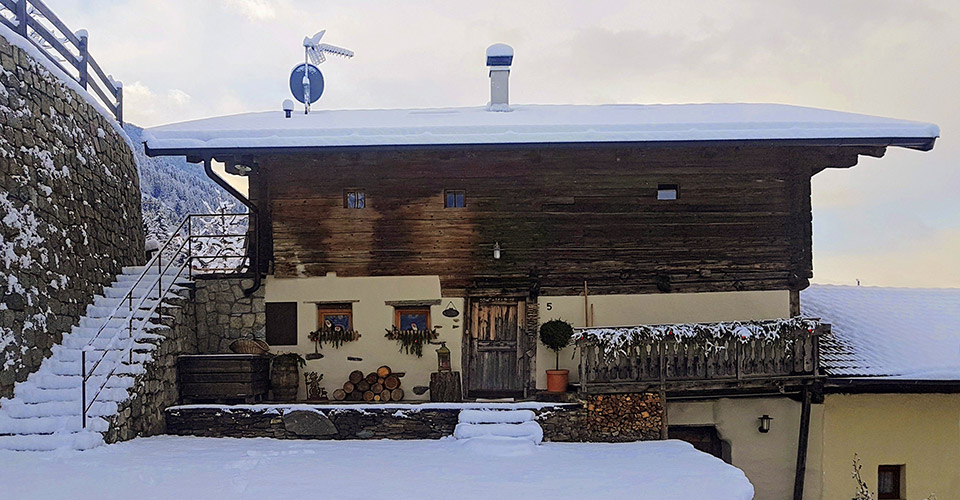 Inverno nella casa-vacanze - Obereggerhof