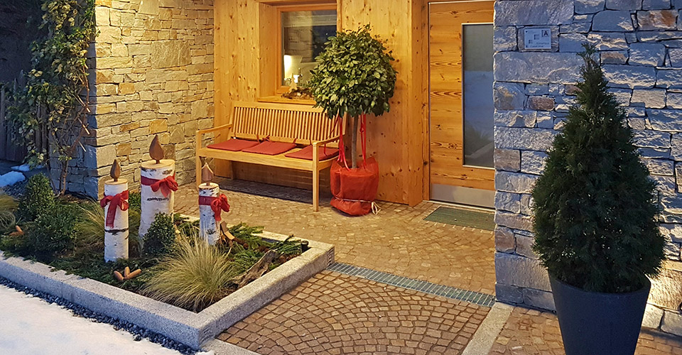 Ferienchalet Obereggerhof im Winter